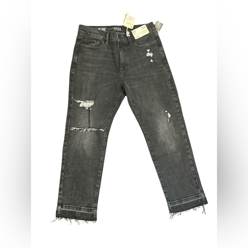 A.N.A High Rise Straight Jeans Petite Size 10